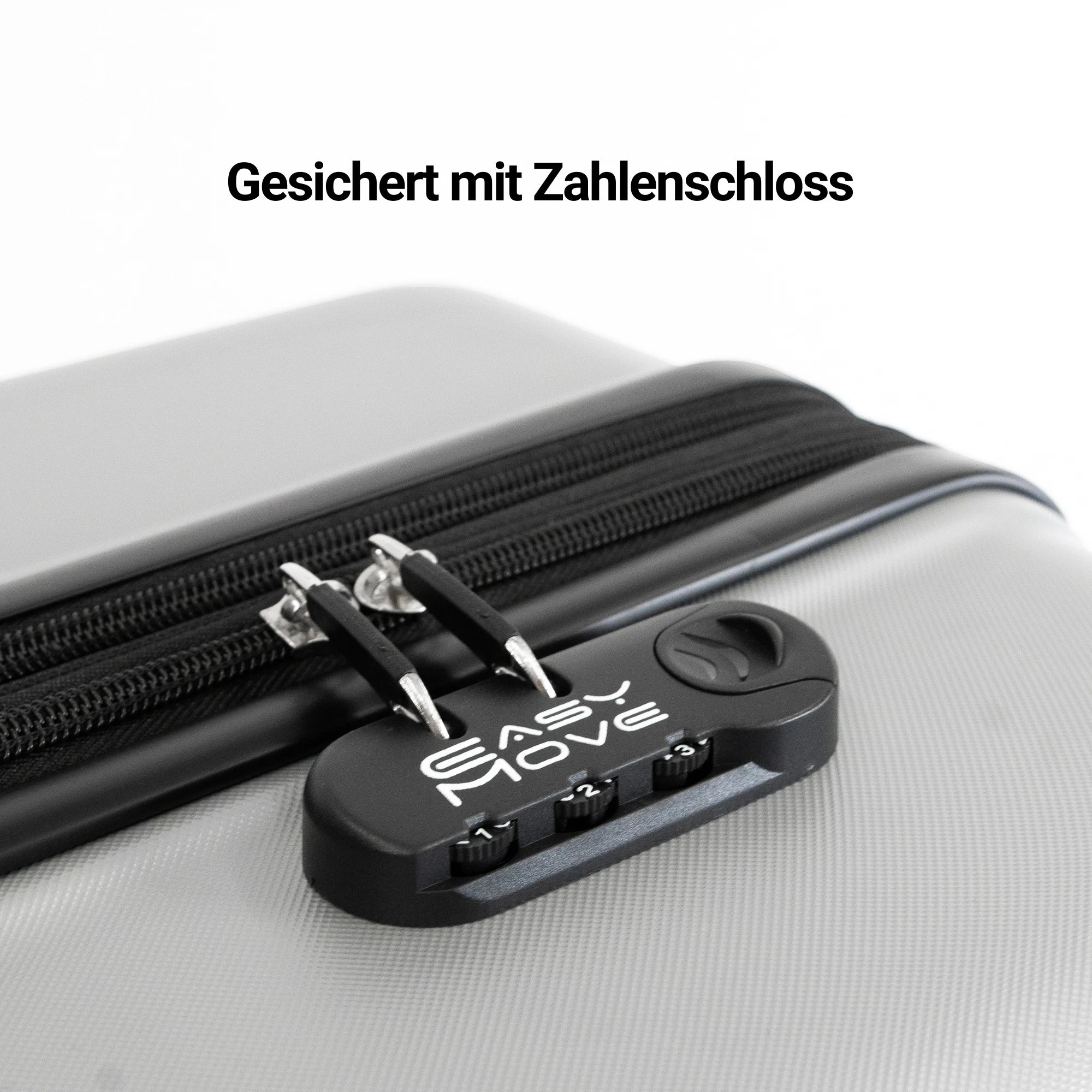 Ein Easy Move Koffer mit TSA Schloss