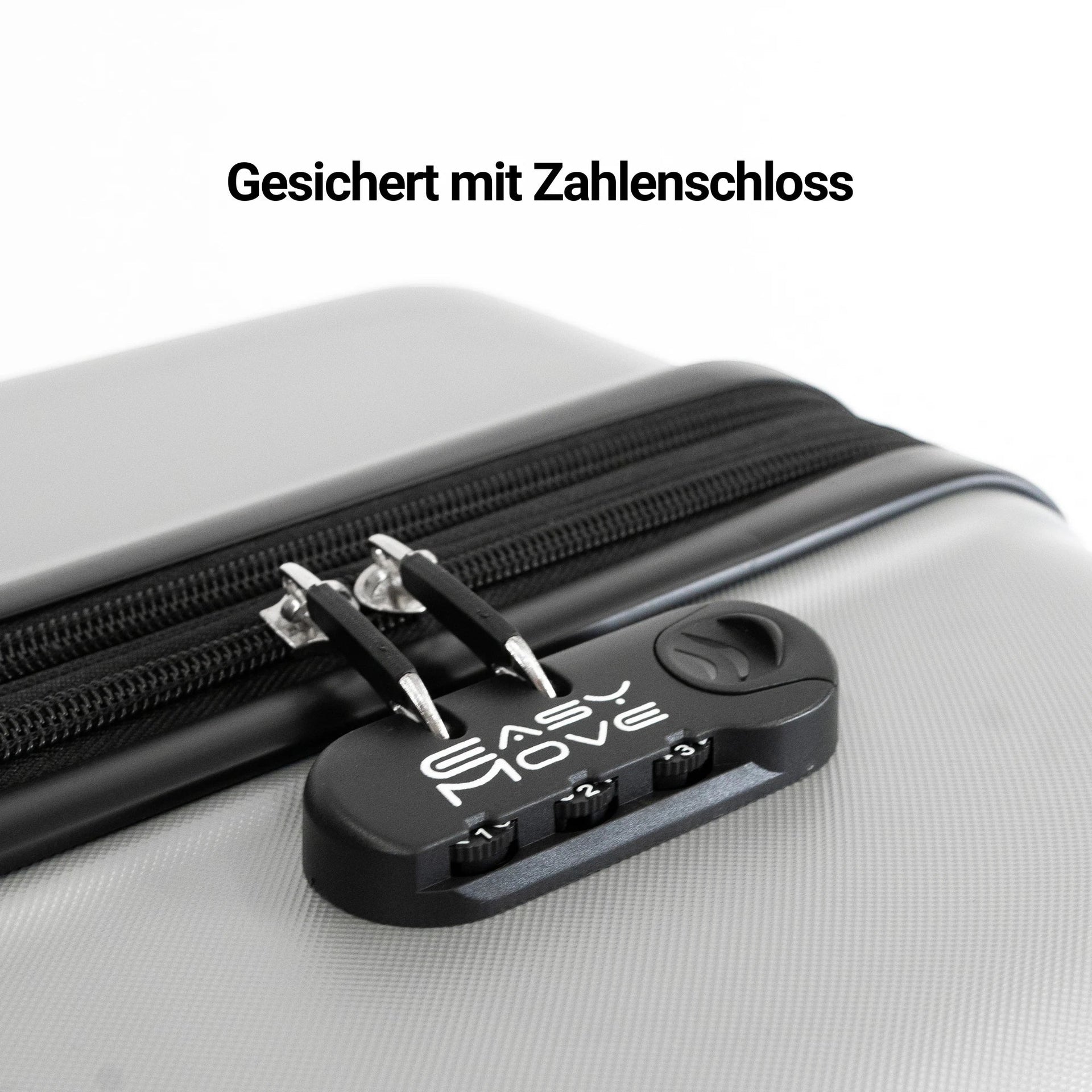Ein Easy Move Koffer mit TSA Schloss
